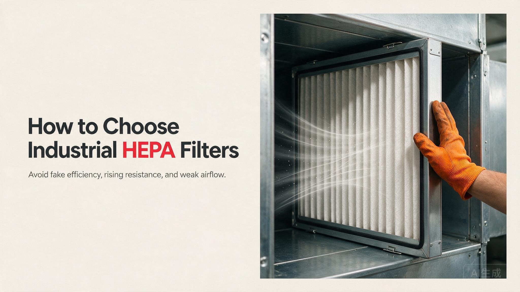 HEPA Filter Guide: H13 vs H14 Efficiency and Selection
