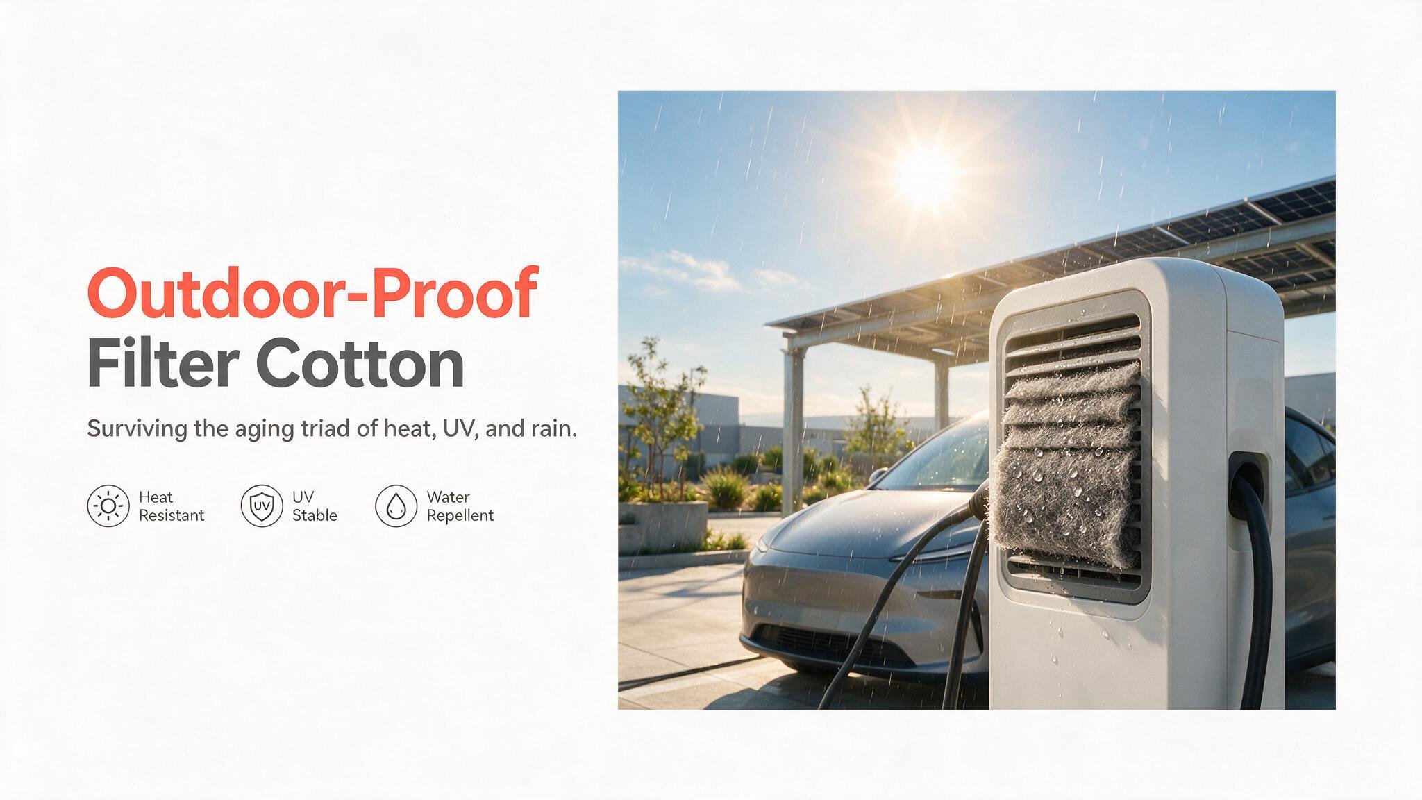 Polyurethane Foam Filter for EV Charger: Weathering Outdoor Extremes