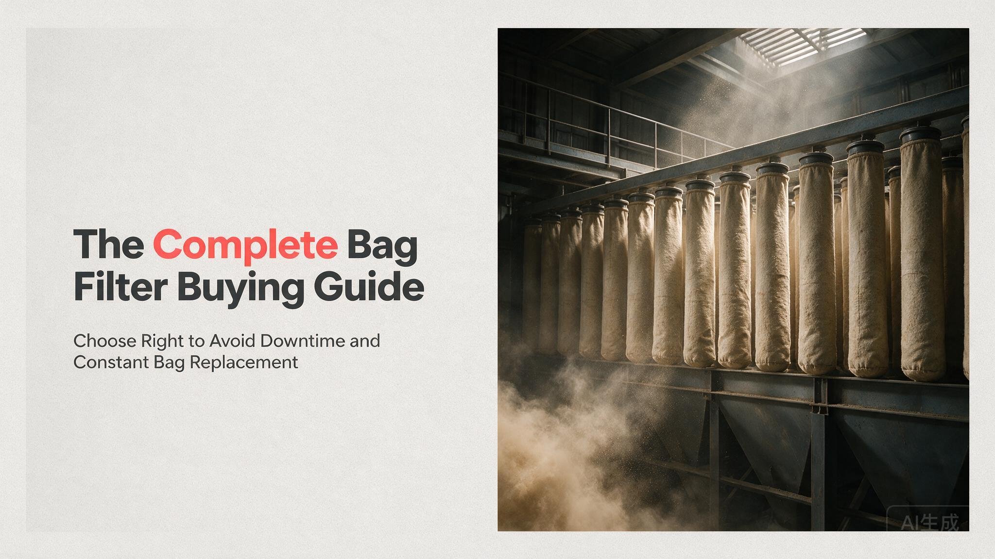 Bag Filter Buying Guide: Industrial & Commercial Selection
