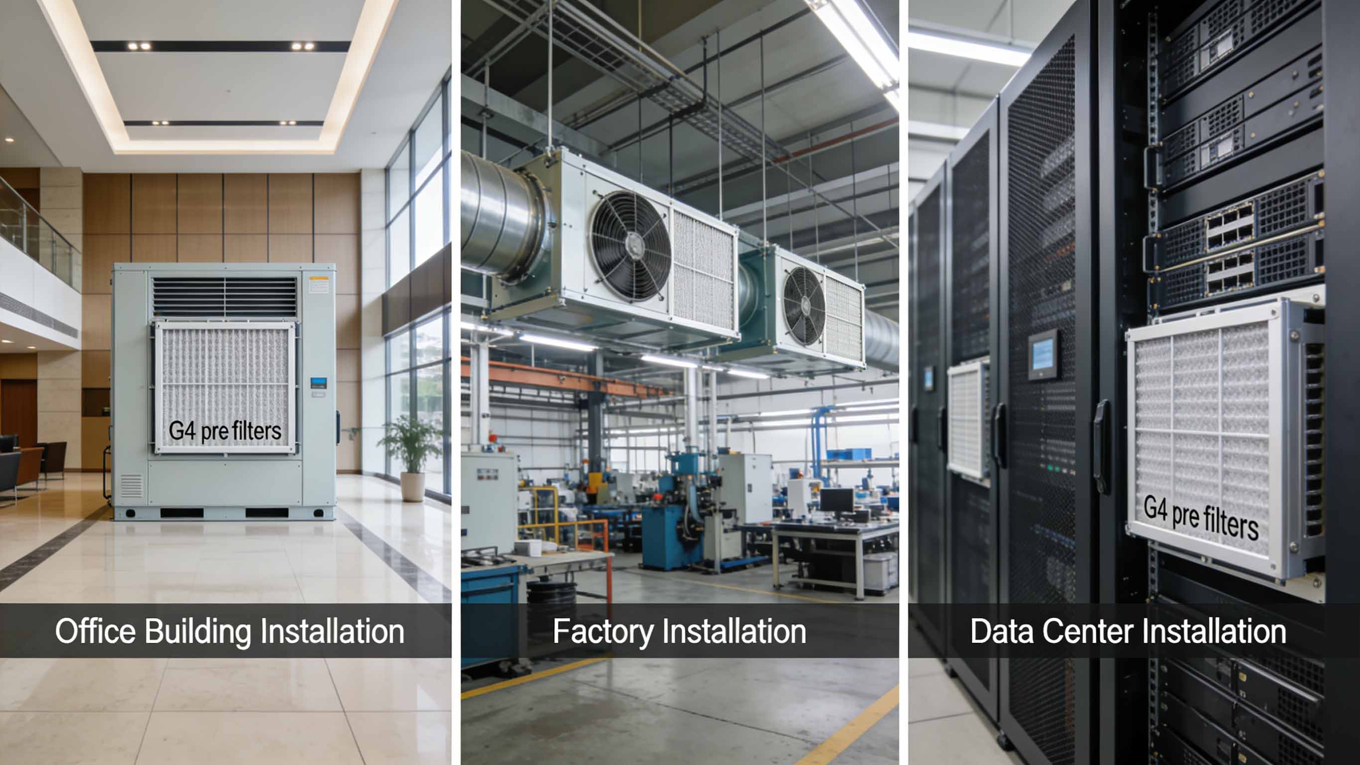 G4 Filter | Coarse Pre-Filter Solutions for Industrial & Commercial HVAC Systems