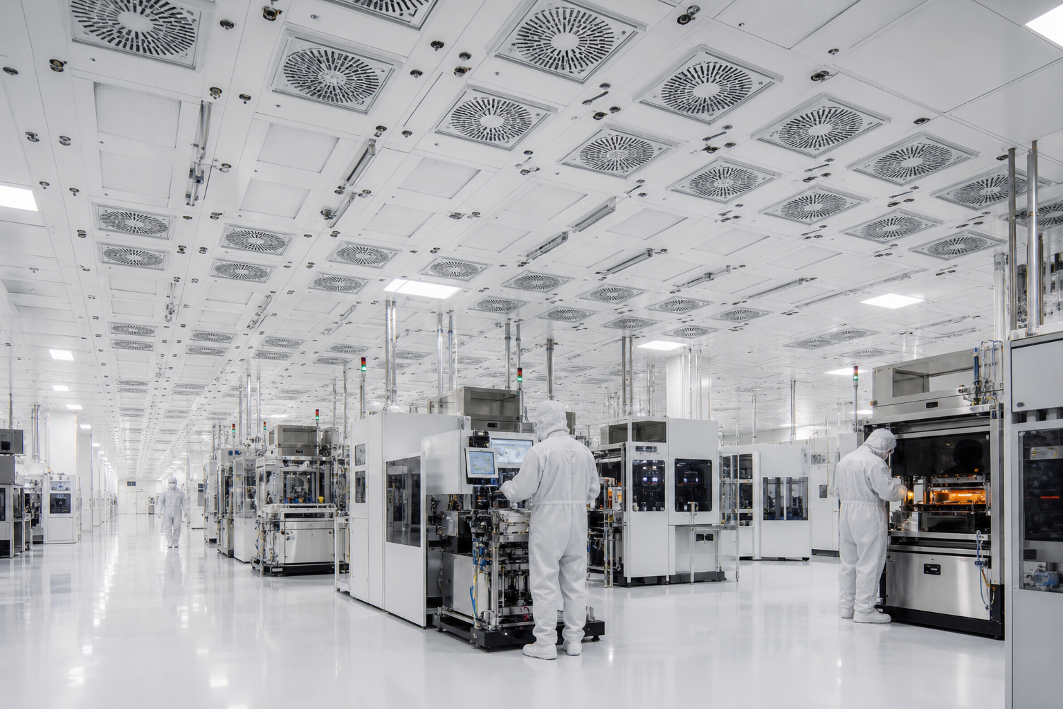 Air Filtration in Semiconductor Fabs: HEPA Selection, Cleanroom Standards & System Design