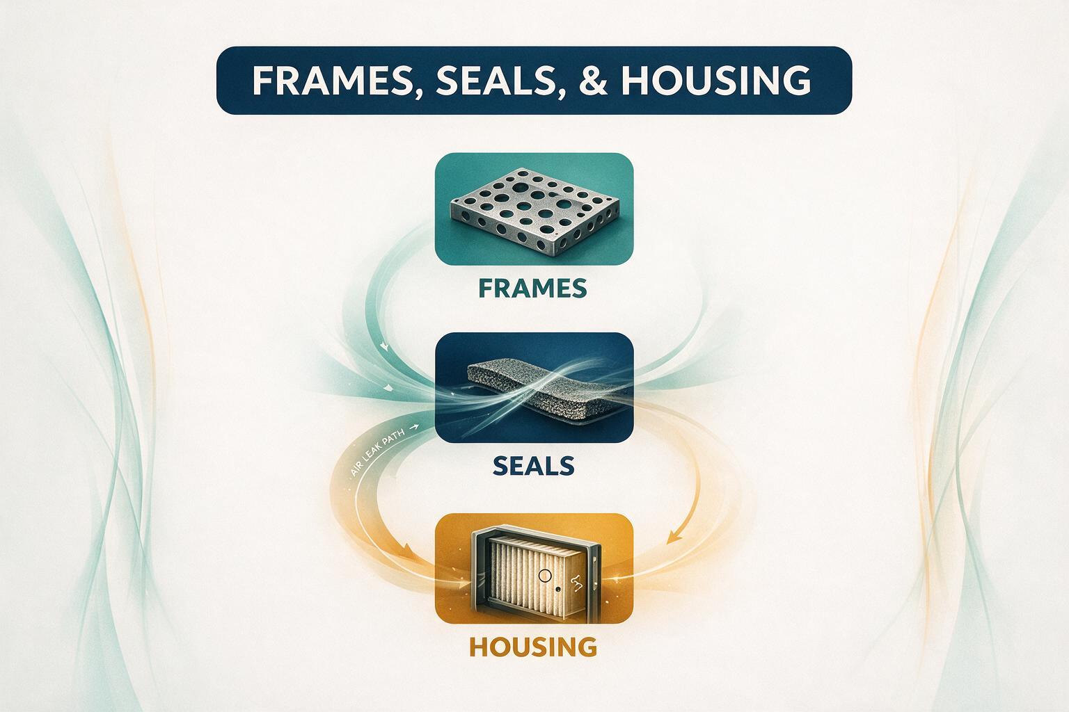 infographic: Frames, Seals, and Housings Matter More Than You Think: classification, concentration ranges, and pollutant categories