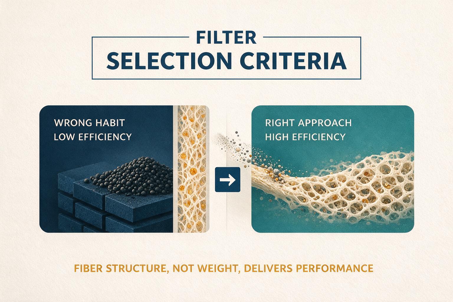 infographic: paint booth ceiling filter selection criteria